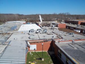 new roof installation process