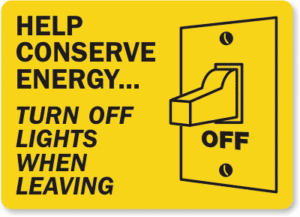 help conserve energy