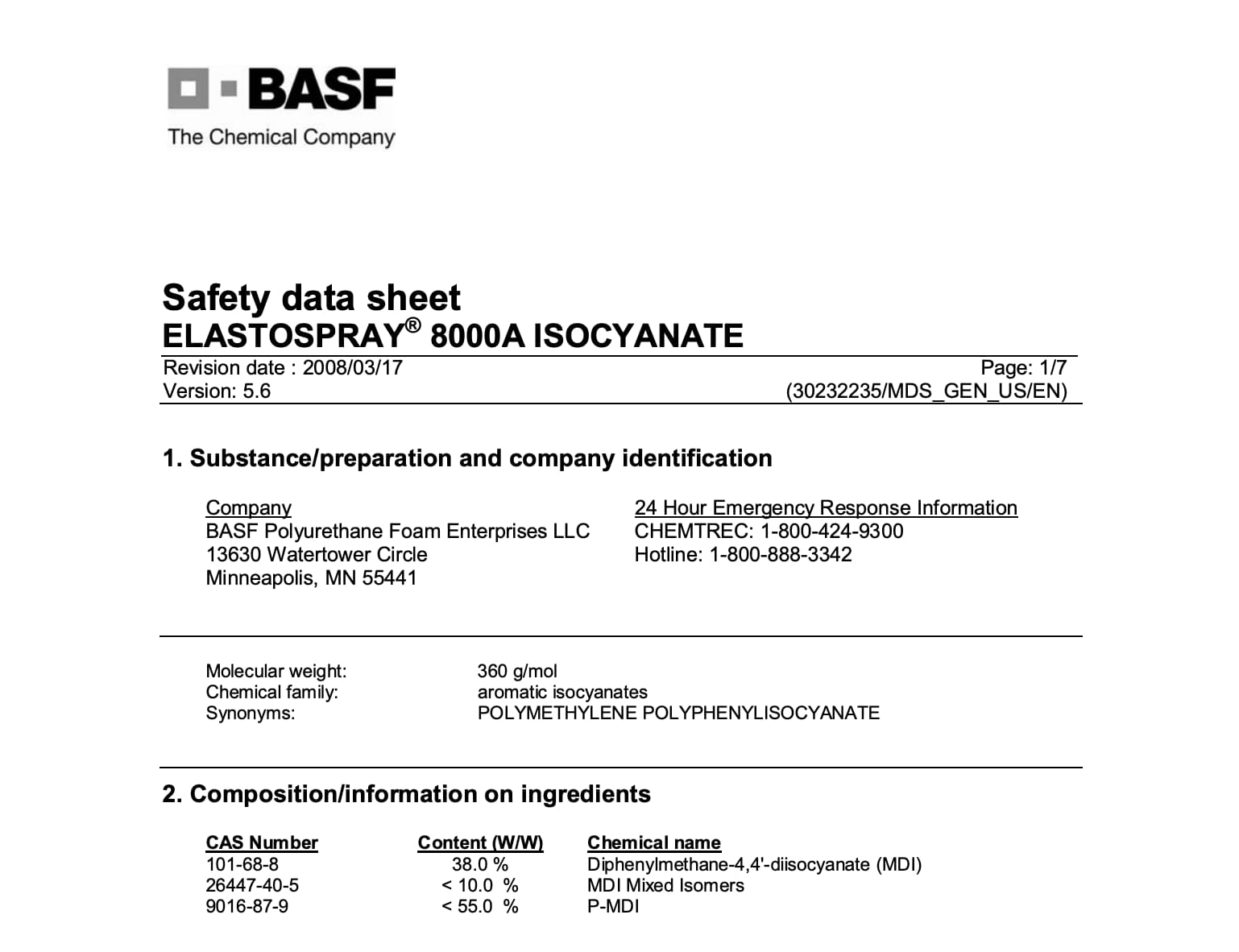 Elastospray 8000 A 150 technical information irc cover photo