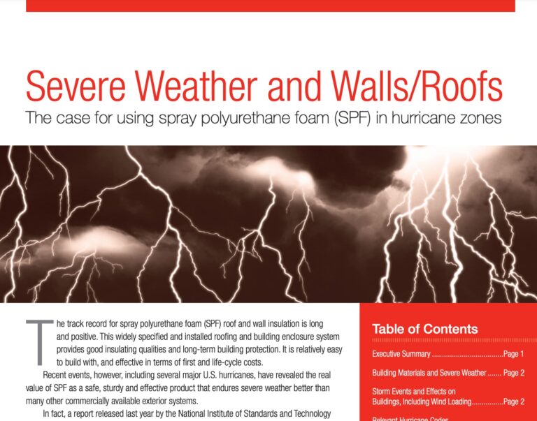 Severe Weather | IRC | Insulated Roofing Contractors